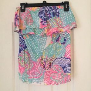 Beautiful Off the Shoulder Lily Pulitzer Top